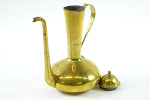 Beautiful Antique European Brass Ewer