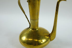 Beautiful Antique European Brass Ewer
