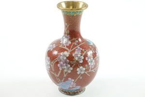 Pair of Early 20th Century Chinese Cloisonne Vases