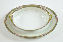 Load image into Gallery viewer, Antique Noritake M China HAVERFORD Pink Rose Gold Trim Dinnerware Set - 59 Piece
