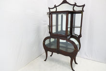 Load image into Gallery viewer, Amazing Antique Glass Decorative Cabinet (38.5" x 13.5" x 67.5")