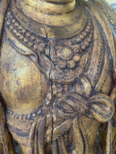 Load image into Gallery viewer, Kuan Yin (Quin Yin) antique life size statue