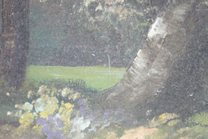 Antique Cottage, Original Oil Painting on Canvas