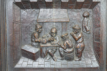 Load image into Gallery viewer, Antique Gothic Bench (49" x 24" x 53")