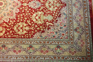 Very fine Persian Silk Qum - 6.8'  4.5'