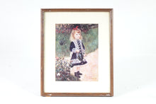 Load image into Gallery viewer, Child on the Garden Path, Print of original Oil Painting, Signed
