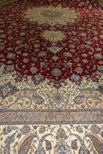 Load image into Gallery viewer, Very fine Persian Nain Silk & Wool - 16.7' 26.5'