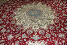 Load image into Gallery viewer, Very fine Persian Nain Silk & Wool - 16.7' 26.5'