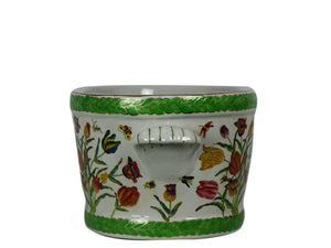 A family Rose Chinese porcelain foot bath