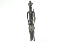 Load image into Gallery viewer, Antique Bronze African Warrior Sculpture
