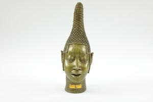 Antique African Bronze Sculpture of a Woman