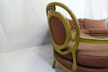 Load image into Gallery viewer, Beautiful Large Antique French Sectional (127" x 65.5" x 36")