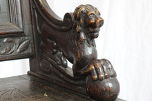 Load image into Gallery viewer, Antique Gothic Bench (49" x 24" x 53")