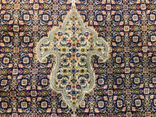 Load image into Gallery viewer, Very Fine Persian Tabrize Mahi Silk & Wool (11'-7" x 8'-2")