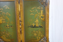 Load image into Gallery viewer, Beautiful Hand-Painted Cabinet With Elaborate Woodwork(18" x 40" x 66")