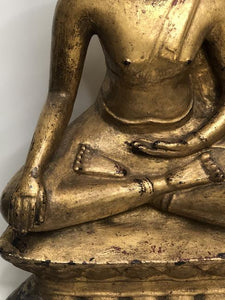15-16th Century Bronze Guild Thai Buddha