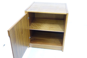 Small Danish Mid-Century Cabinet With A Shelf (24.5" x 22" x 27")