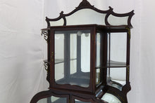 Load image into Gallery viewer, Amazing Antique Glass Decorative Cabinet (38.5" x 13.5" x 67.5")