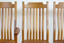 Load image into Gallery viewer, Exquisite Cherry Dining-Room Set With 6 Chairs (55.25" x 47.5" x 29.5")