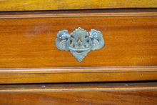 Load image into Gallery viewer, Secretariat desk with hutch cabinets (38" x 20.5" x 85.5")