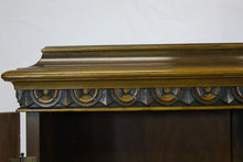 Load image into Gallery viewer, Beautiful Hand-Painted Cabinet With Elaborate Woodwork(18" x 40" x 66")