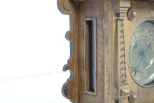 Load image into Gallery viewer, Antique Small Wood Clock (16&quot; x 8&quot; x 31&quot;)
