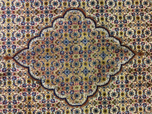 Load image into Gallery viewer, Very Fine Persian Tabrize Mahi Silk & Wool (11'-7" x 8'-2")