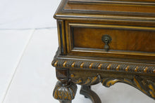 Load image into Gallery viewer, Beautiful Hand-Painted Cabinet With Elaborate Woodwork(18" x 40" x 66")