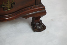 Load image into Gallery viewer, Vintage Secretary Desk With Fine Woodwork (36" x 20" x 84.5")