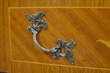 Load image into Gallery viewer, Beautiful Top Down Italian Desk With Inlay (38.5" x 18.5" x 35")