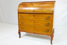 Load image into Gallery viewer, Beautiful Top Down Italian Desk With Inlay (38.5" x 18.5" x 35")