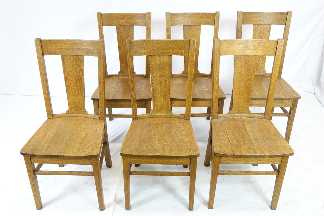 19th Century Oak Chairs (17
