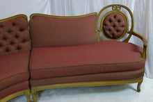 Load image into Gallery viewer, Beautiful Large Antique French Sectional (127" x 65.5" x 36")