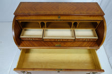 Load image into Gallery viewer, Beautiful Top Down Italian Desk With Inlay (38.5" x 18.5" x 35")
