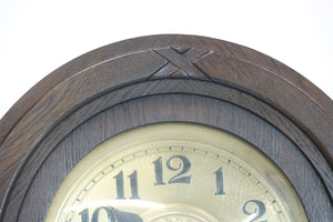 Grand-Father American Oak Clock (20" x 10.5" x 76.5")