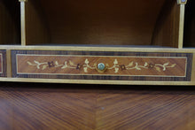 Load image into Gallery viewer, Beautiful Hand-Painted Cabinet With Elaborate Woodwork(18" x 40" x 66")