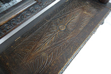 Load image into Gallery viewer, Antique Gothic Bench (49" x 24" x 53")