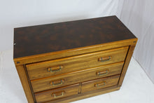 Load image into Gallery viewer, Beautiful Vintage Oak Cabinet With Drawers (40" x 17" x 75.25")