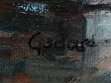 Load image into Gallery viewer, European Scene, Original Oil on Canvas, Signed at the Bottom