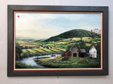 Load image into Gallery viewer, Summer&#39;s Bounty Original Oil on Board 1993 Signed on the Bottom
