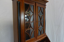 Load image into Gallery viewer, Secretariat desk with hutch cabinets (38" x 20.5" x 85.5")