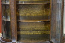 Load image into Gallery viewer, French Style Corio Cabinet With Curved Glass (44" x 19" x 69")