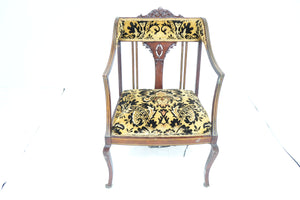 Victorian Arm Chair (20.5" x 19" x 37")