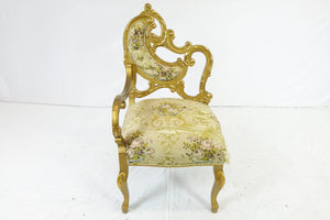 Antique French Chair (20" x 20" x 38")