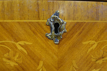 Load image into Gallery viewer, Beautiful Top Down Italian Desk With Inlay (38.5" x 18.5" x 35")