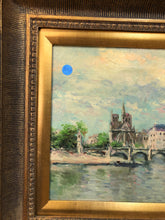 Load image into Gallery viewer, European Scene, Original Oil on Canvas, Signed at the Bottom