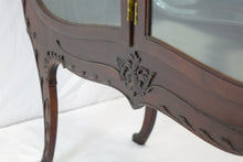 Load image into Gallery viewer, Amazing Antique Glass Decorative Cabinet (38.5" x 13.5" x 67.5")
