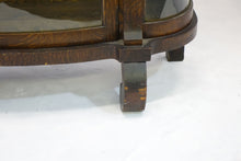 Load image into Gallery viewer, French Style Corio Cabinet With Curved Glass (44" x 19" x 69")