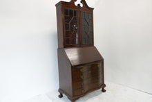 Load image into Gallery viewer, Vintage Secretary Desk With Fine Woodwork (36" x 20" x 84.5")