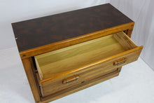 Load image into Gallery viewer, Beautiful Vintage Oak Cabinet With Drawers (40" x 17" x 75.25")